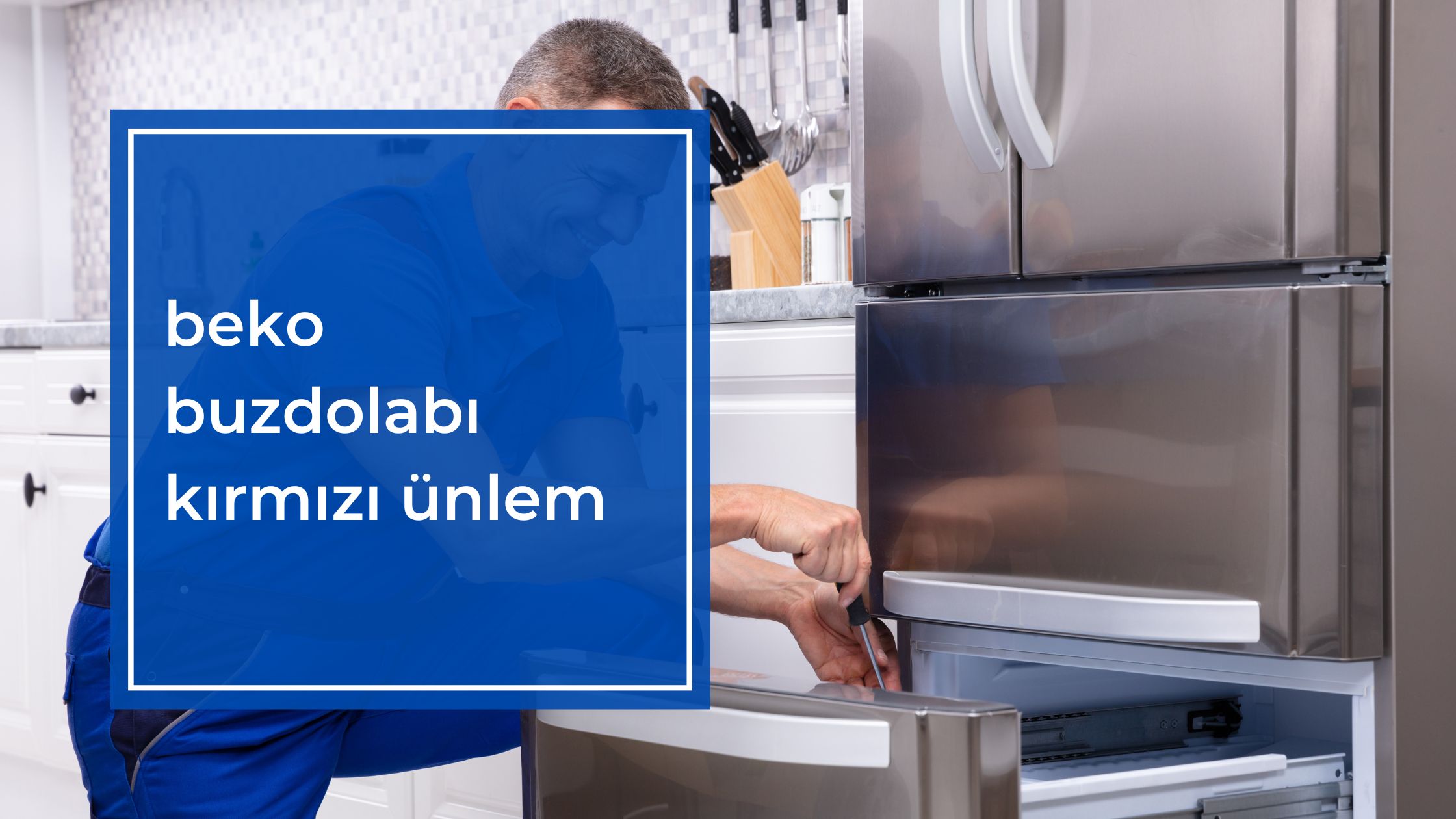 Beko Buzdolabı Kırmızı Ünlem