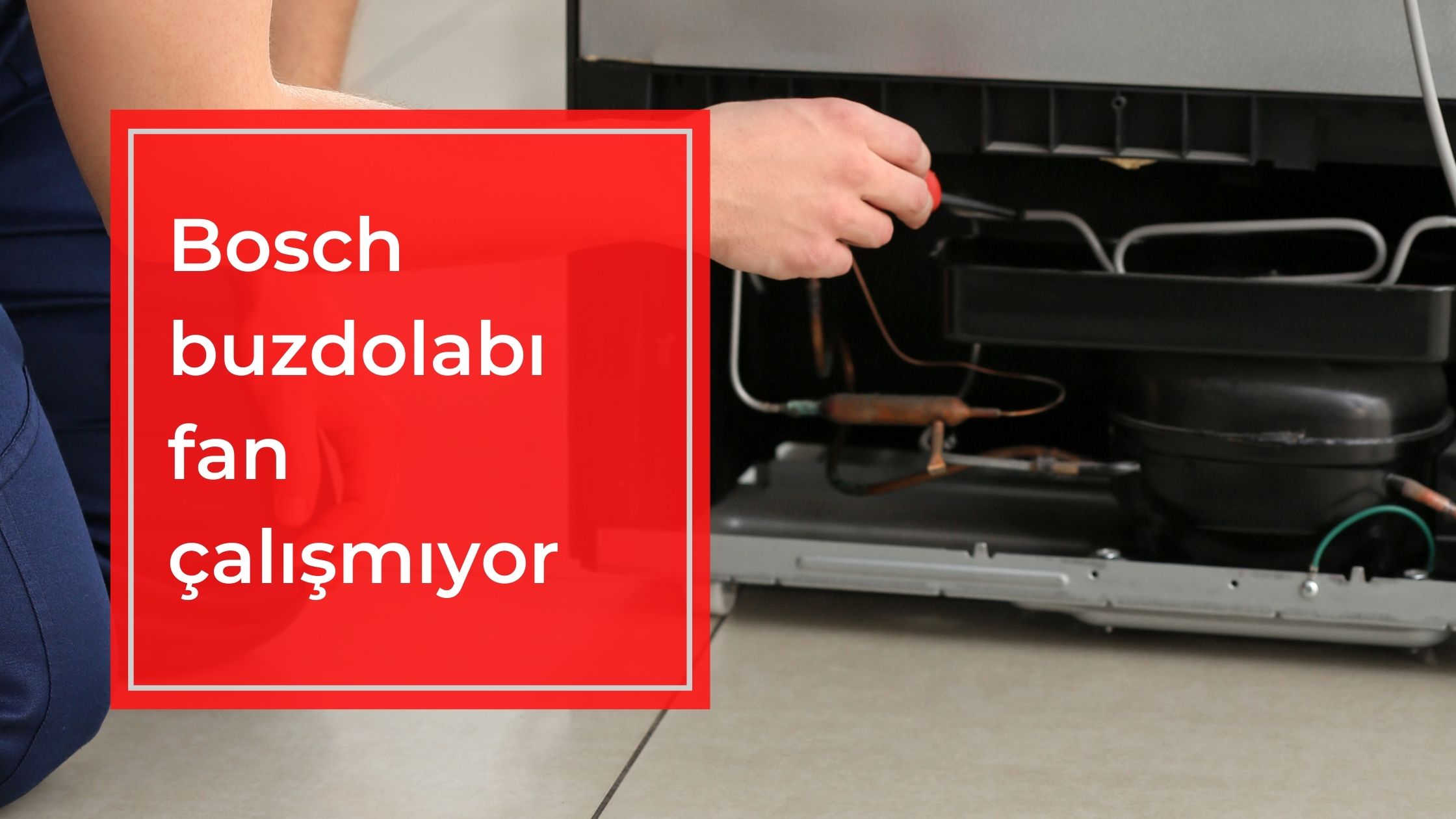 Bosch Buzdolabı Fan Çalışmıyor