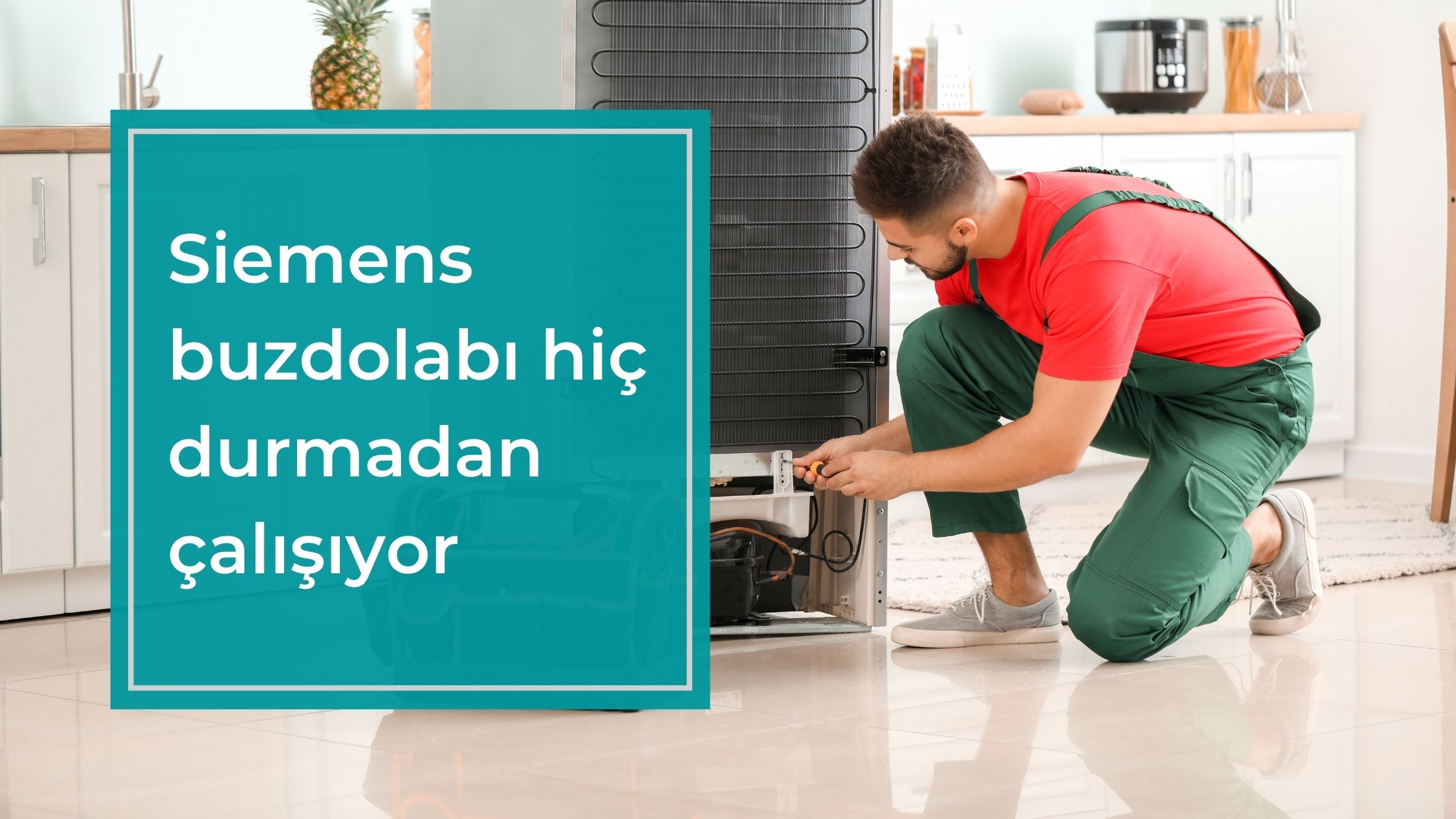 Siemens Buzdolabı Hiç Durmadan Çalışıyor