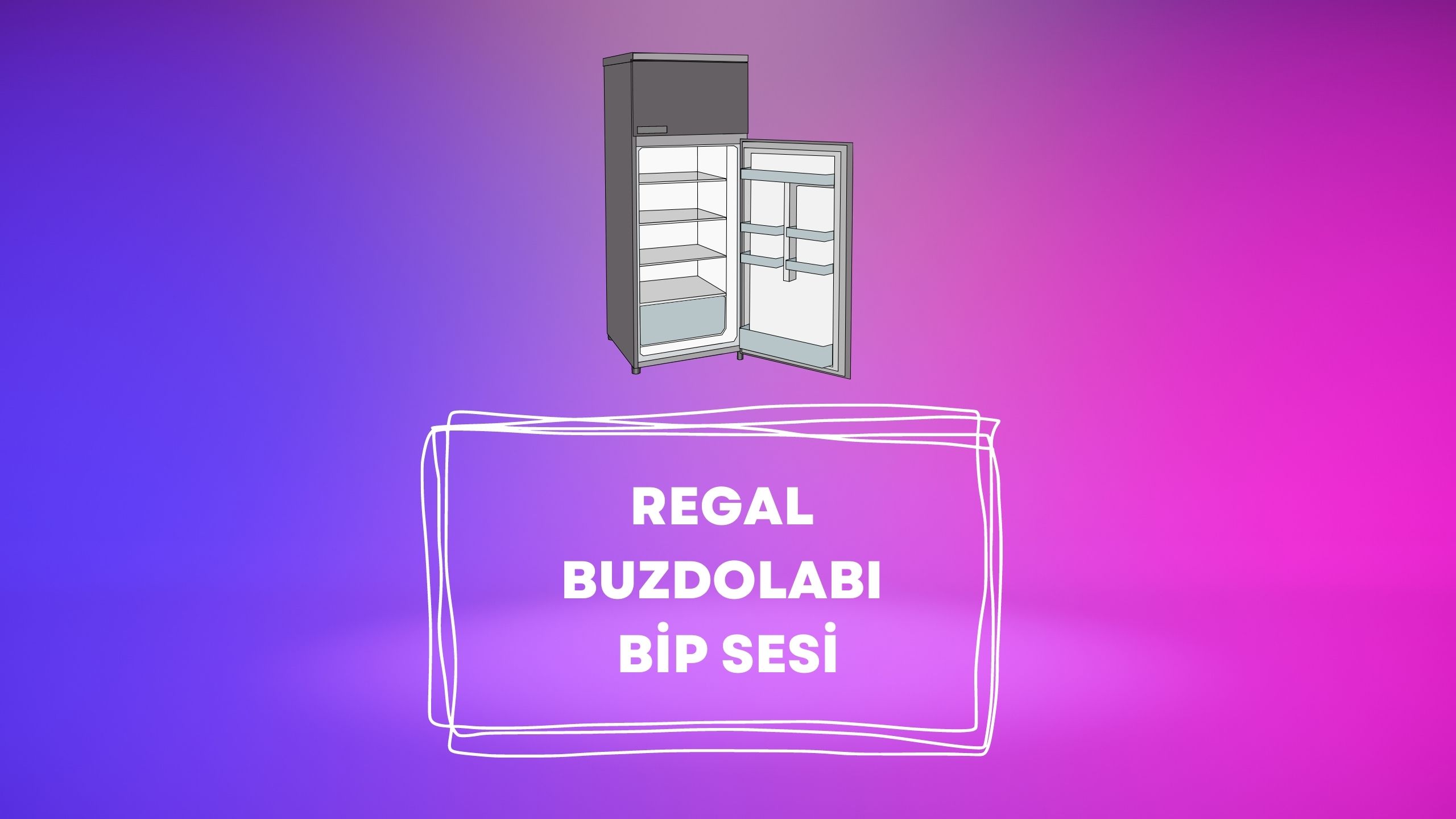 regal buzdolabı bip sesi